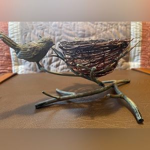 Metal & Twig Bird decoration